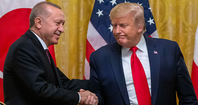 Cumhurbaşkanı Erdoğan, Amerika Birleşik Devletleri Başkanı Trump ile telefonda görüştü