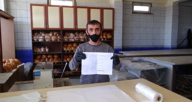 Silivri'de hayırsever mahallelinin tüm ekmek borcunu kapattı