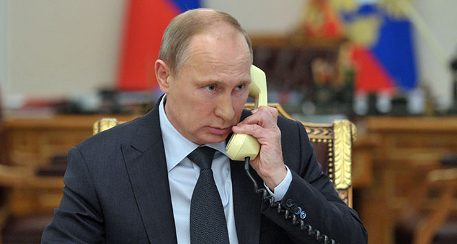 Rusya Devlet Başkanı Putin ile ABD Başkanı Trump telefonda görüştü