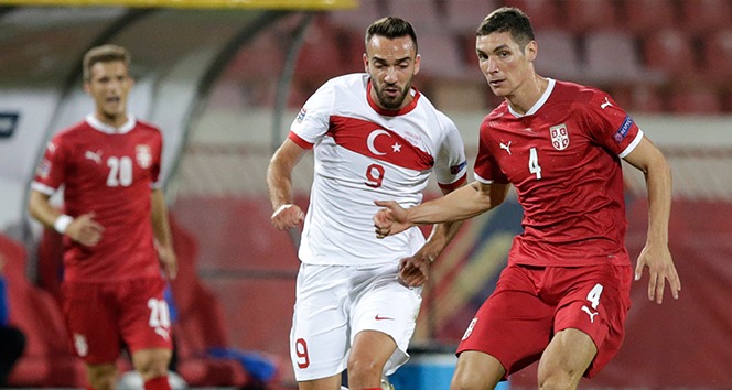 A Milli Futbol Takımı, UEFA Uluslar B Ligi 3. Grup ikinci maçında deplasmanda Sırbistan ile 0-0 berabere kaldı