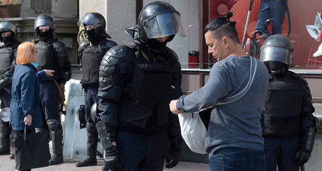 Belarus’taki hükümet karşıtı protestolarda 250’den fazla kişi gözaltına alındı