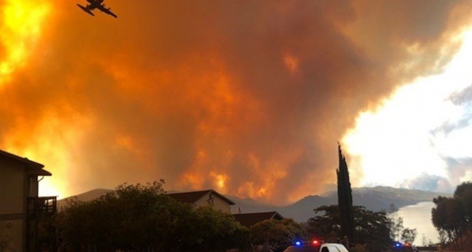 California’da yangınlar bitmiyor