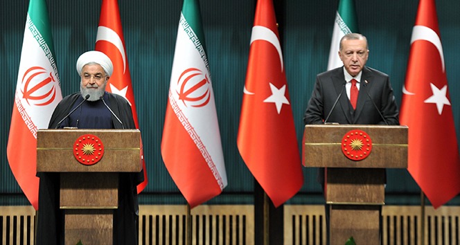 Cumhurbaşkanı Erdoğan ve Ruhani'den ortak bildiri