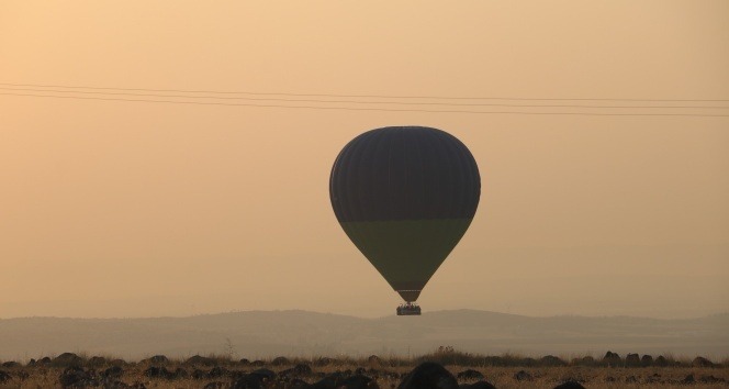 Göbeklitepe’de balon turizmi