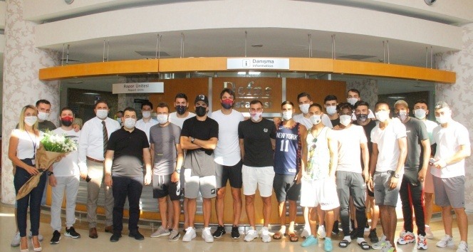 Hatayspor’da futbolcular sağlık kontrolünden geçirildi