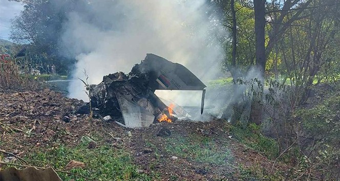 Sırbistan’da savaş uçağı düştü: 1 ölü