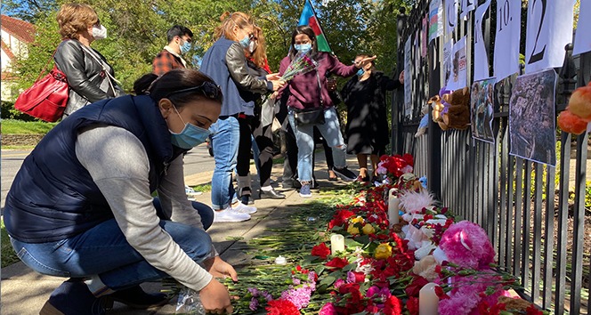 ABD’de Ermenistan’ın Gence saldırısında hayatını kaybeden siviller anıldı