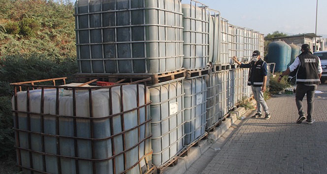 Adana'da 20 ton kaçak akaryakıt ele geçirildi