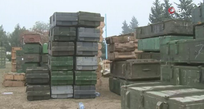 Azerbaycan, Fuzuli’de Ermenistan’a ait askeri teçhizat ve araçlar ele geçirdi