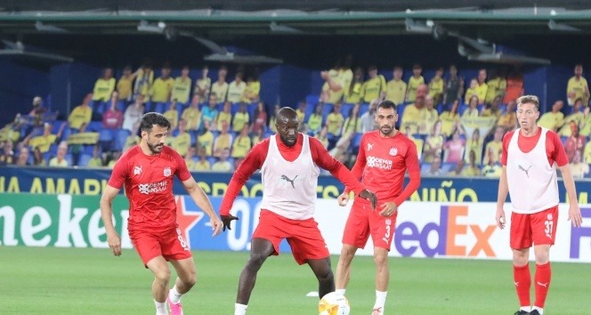 Sivasspor, Villarreal maçına hazır