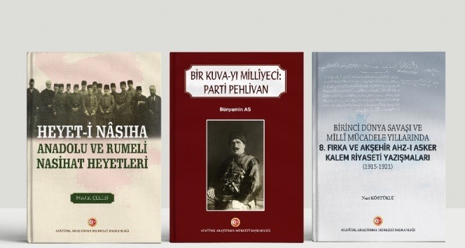 Atatürk Araştırma Merkezi Yayınlarına 3 yeni eser daha eklendi