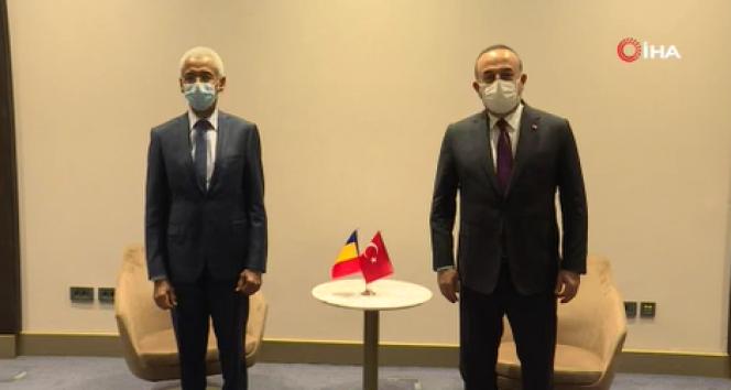 Dışişleri Bakanı Çavuşoğlu, Çad Dışişleri Bakanı Amine Abba Siddick ile görüştü
