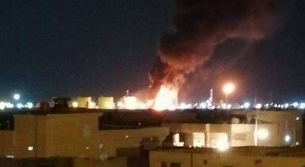 Irakta petrol rafinerisine roketli saldırı
