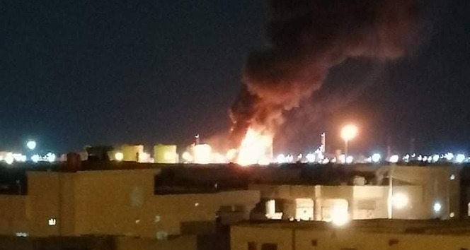 Irak’taki petrol rafinerisine yapılan saldırıyı DEAŞ üstlendi