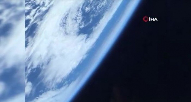 SpaceX’in astronotu yörüngeden Dünya’yı görüntüledi