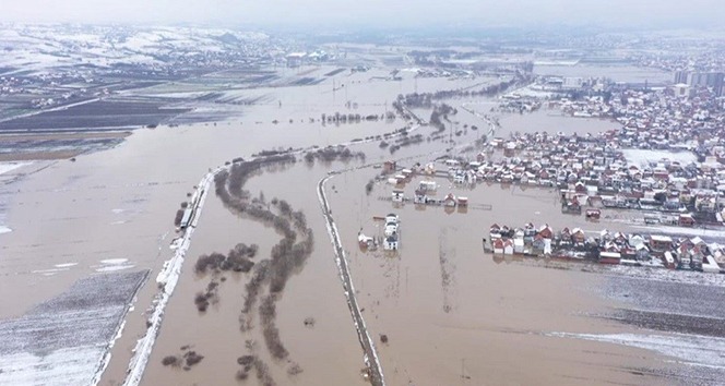 Kosova’da son 40 yılın en büyük seli