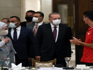 Cumhurbaşkanı Erdoğan: “Türkiye 13 madalya kazanarak bir rekora imza attı”