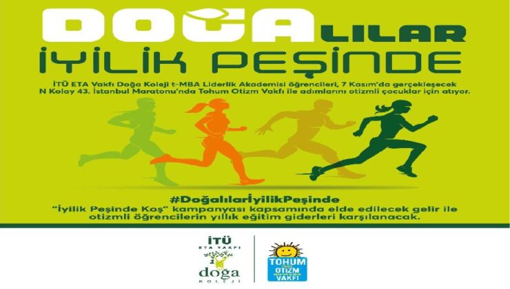 43. İstanbul Maratonu’nda “Doğalılar iyilik peşinde”