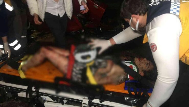 Bursa’da 7 aracın karıştığı zincirleme kazada ortalık savaş alanına döndü: 1’i ağır 10 yaralı