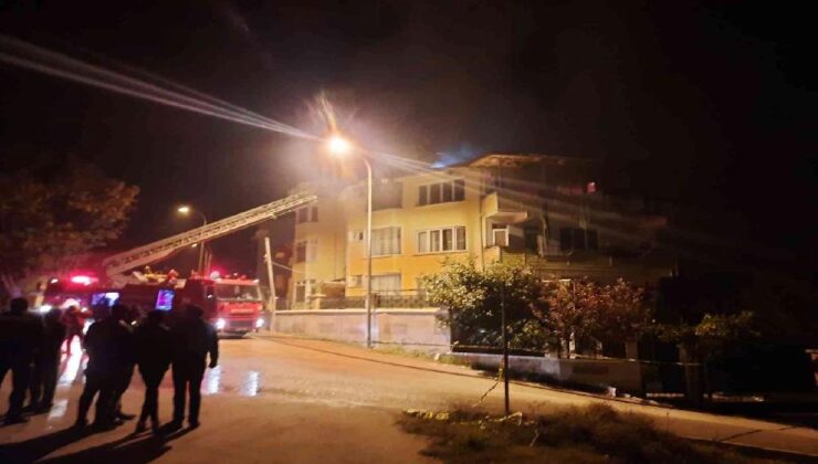 Evi yanan 2’si çocuk, 4 kişilik aile belediye tarafından bir otele yerleştirildi