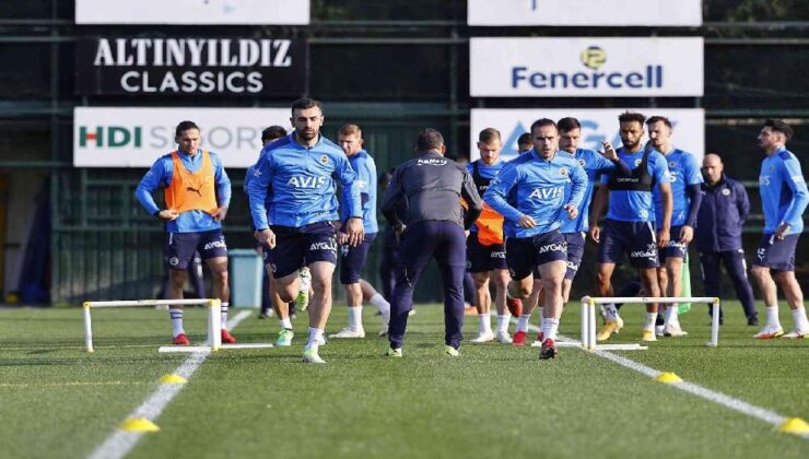 Fenerbahçe’de Royal Antwerp hazırlıkları başladı