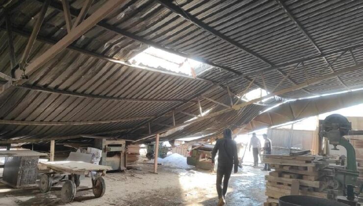 Gaziantep’te 6 günde 120 çatı çöktü, 254 hayvan telef oldu