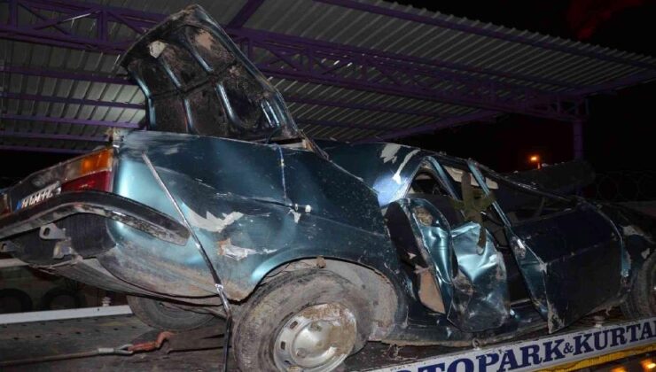 Konya’da otomobil takla attı: 1 ölü, 3 yaralı