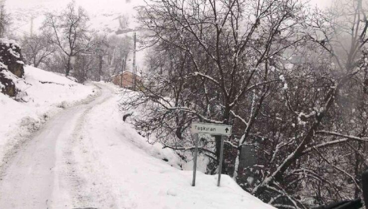 Şırnak’ta karla mücadele devam ederken, kapanan köy yolları bir bir açılıyor