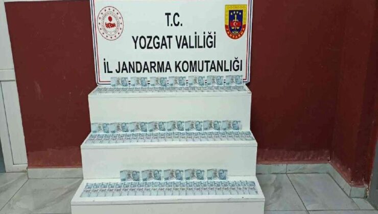 Yozgat’ta 105 adet 100 liralık sahte banknot ele geçirildi