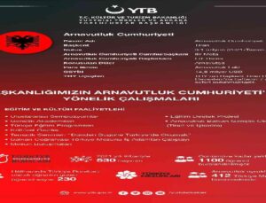 YTB, Arnavutluk ile tarihi bağları güçlendirecek onlarca proje gerçekleştirdi