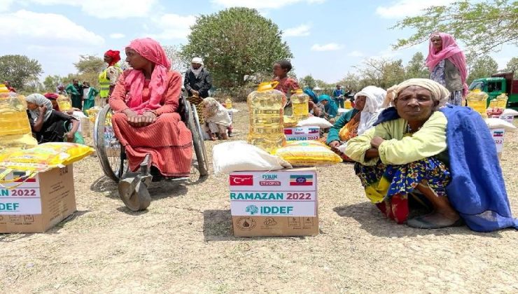 Etiyopya ve Somali’deki ihtiyaç sahiplerine Ramazan yardımları ulaştırılıyor