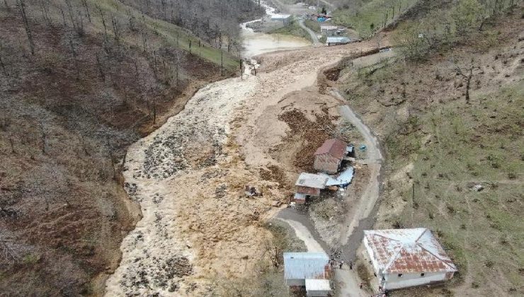 Trabzon’da çamur afeti