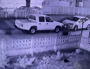 Bursa’da soğukkanlı hırsız bahçe kapısını çaldı