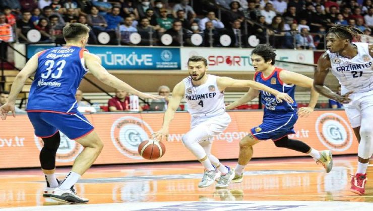 İNG Basketbol Süper Ligi: Gaziantep Basketbol: 78 – Anadolu Efes: 69