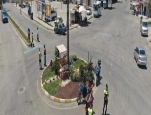 Antalya’da dron destekli motosiklet denetimi