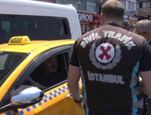 Kadıköy’de emniyet kemeri takmayınca ceza yiyen taksici: “İyi ki varlar, iyi ki bizimleler”