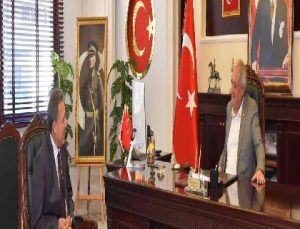 Cezaevi Müdürü Aytuttu’dan Başkan Bakkalcıoğlu’na veda ziyareti